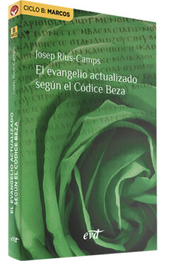Portada del libro el evangelio actualizado según el Códice Beza. Publicación rústica.